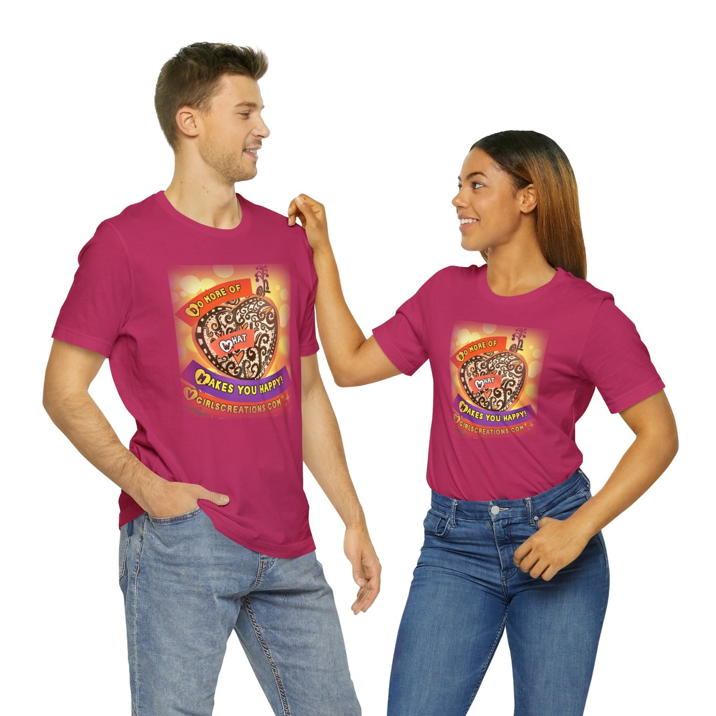 heart - Unisex Jersey Short Sleeve Tee