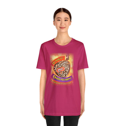 heart - Unisex Jersey Short Sleeve Tee