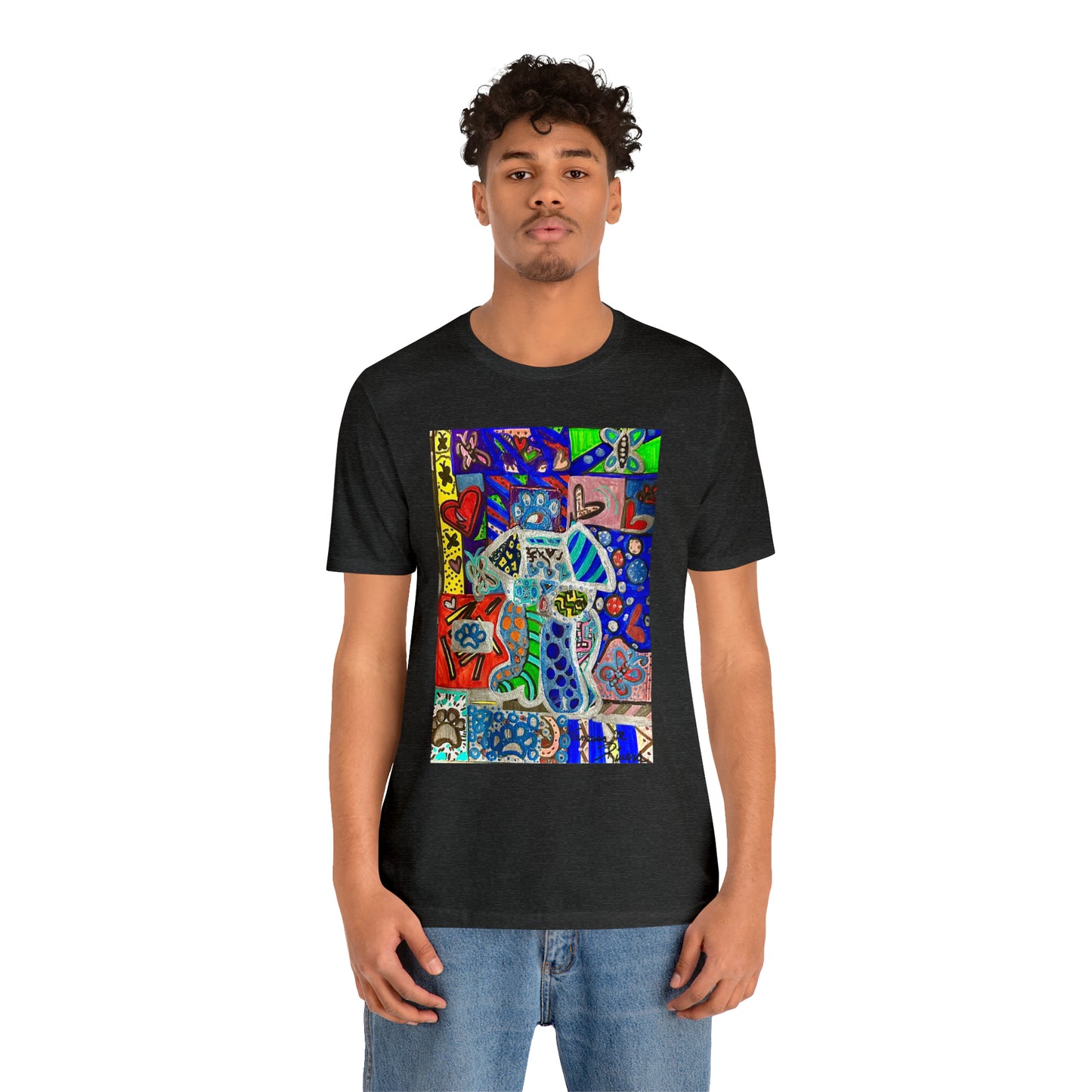 Abstract - Unisex Jersey Short Sleeve Tee