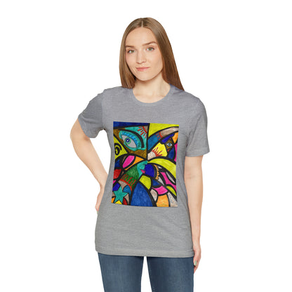 Abstract - Unisex Jersey Short Sleeve Tee