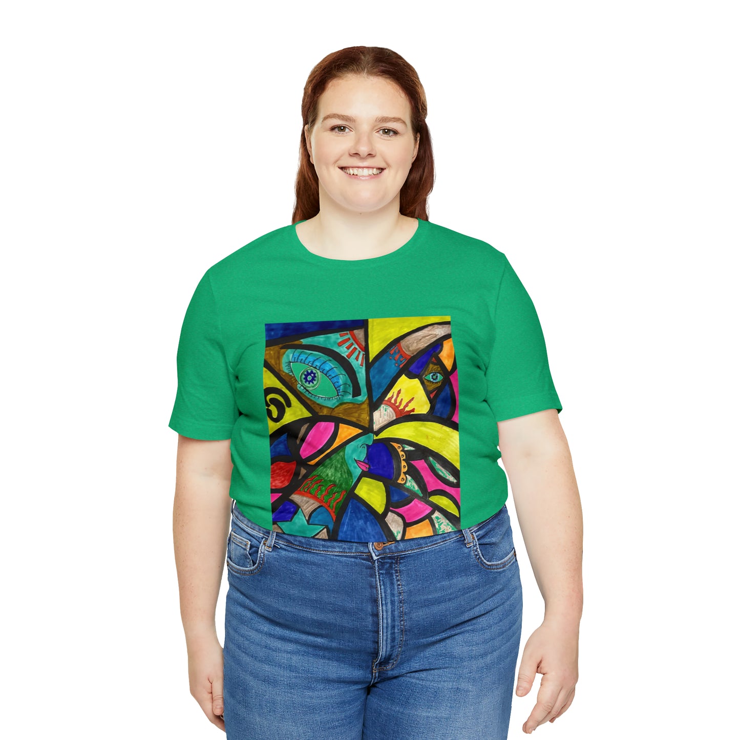 Abstract - Unisex Jersey Short Sleeve Tee