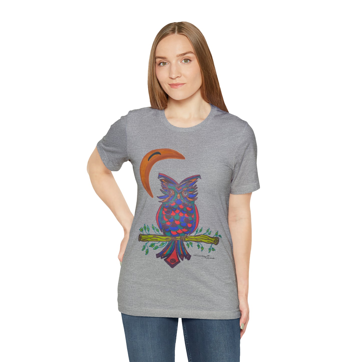 Owl - Unisex Jersey Short Sleeve Tee