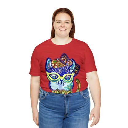 Cat - Unisex Jersey Short Sleeve Tee