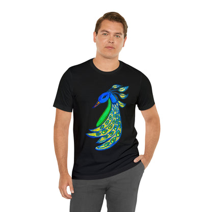 Peacock - Unisex Jersey Short Sleeve Tee