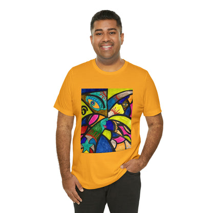 Abstract - Unisex Jersey Short Sleeve Tee