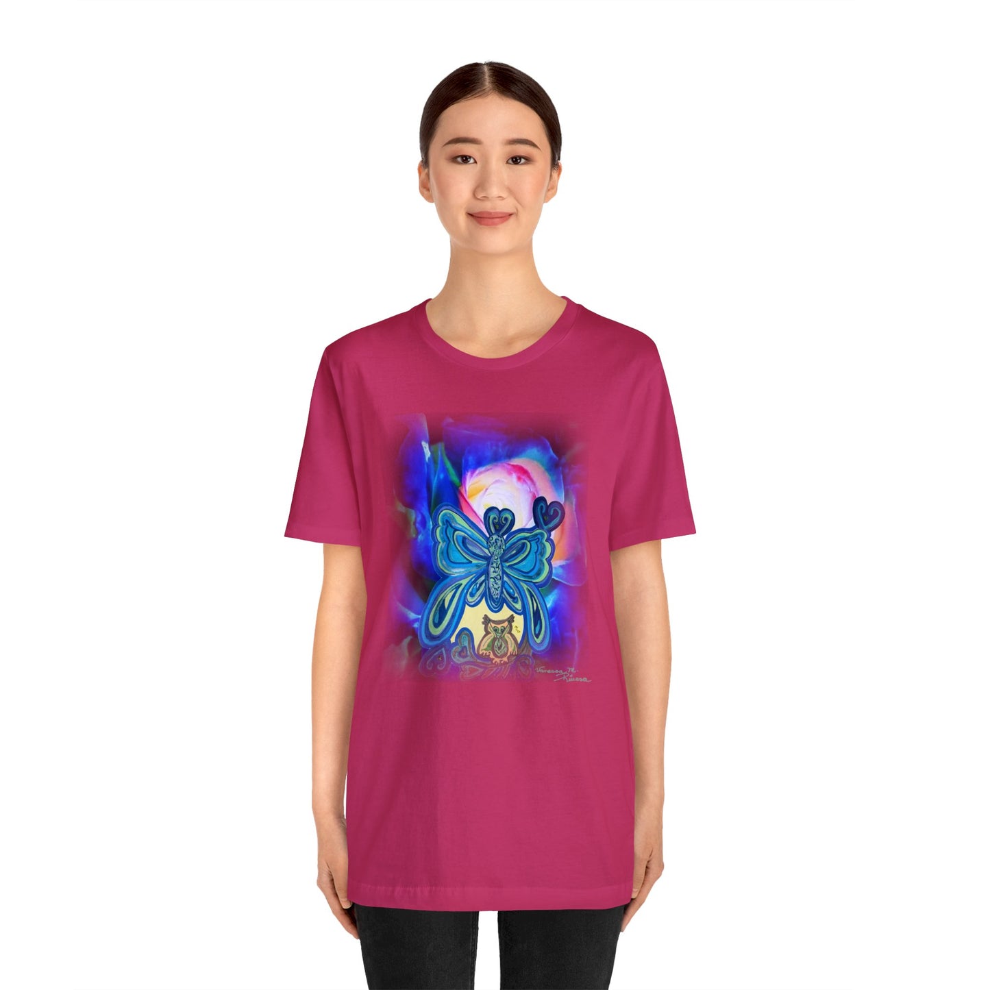 butterfly - Unisex Jersey Short Sleeve Tee