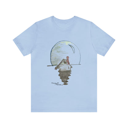 Moon - Unisex Jersey Short Sleeve Tee