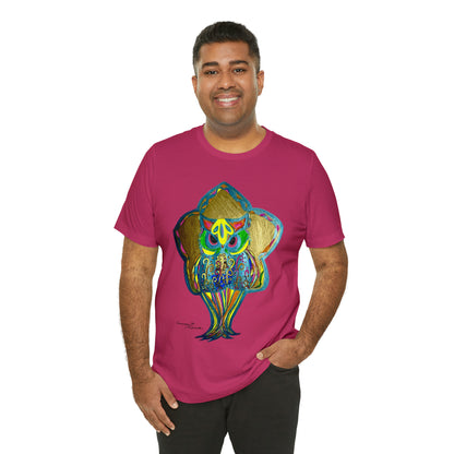 Owl - Unisex Jersey Short Sleeve Tee