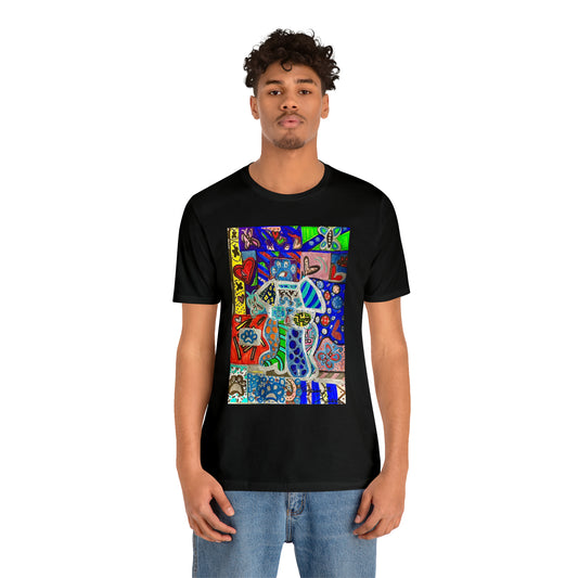 Abstract - Unisex Jersey Short Sleeve Tee