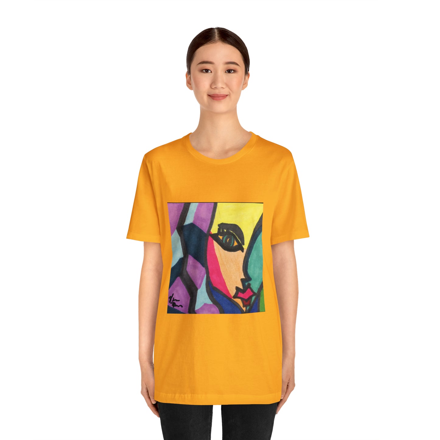 Face - Unisex Jersey Short Sleeve Tee