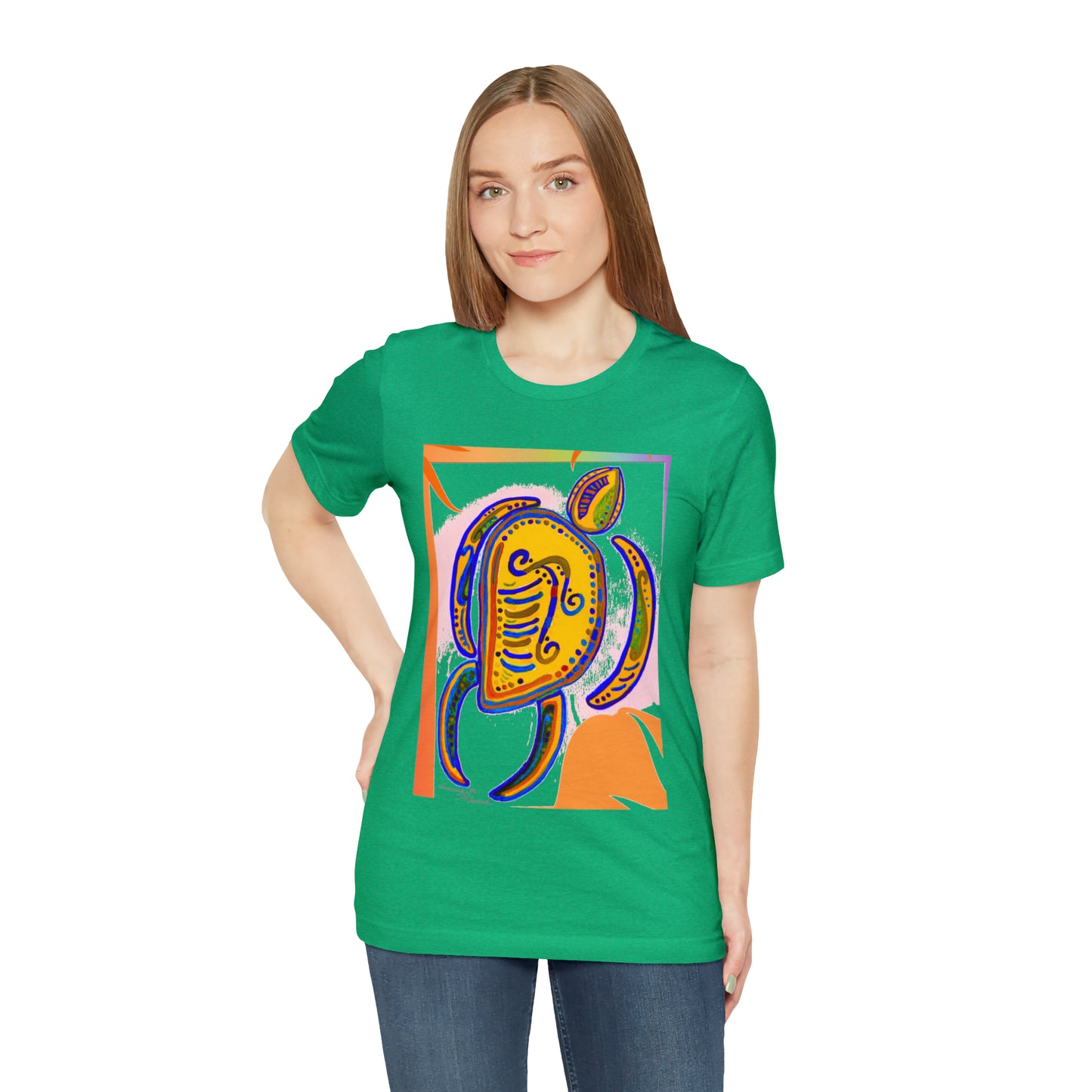 Turtle - Unisex Jersey Short Sleeve Tee