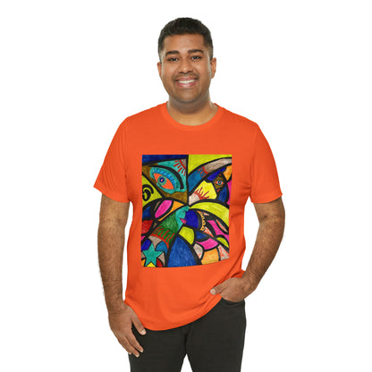 Abstract - Unisex Jersey Short Sleeve Tee