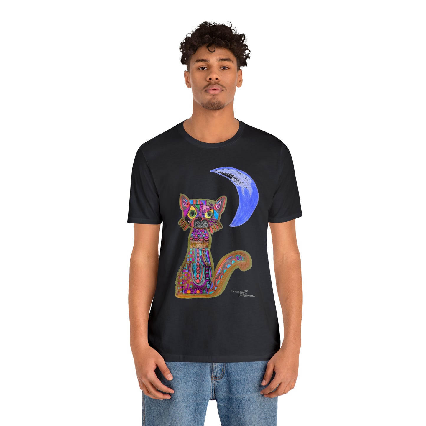 Cat - Unisex Jersey Short Sleeve Tee