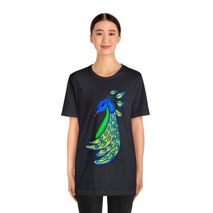 Peacock - Unisex Jersey Short Sleeve Tee